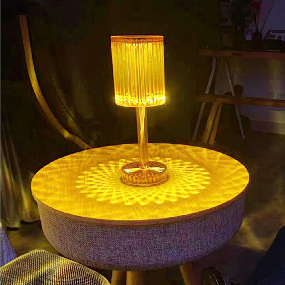 FinaLamp - Touching Control Gatsby Crystal Lamp
